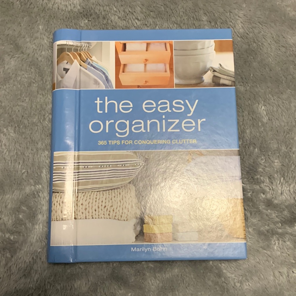 Self Help Book- The easy organizer